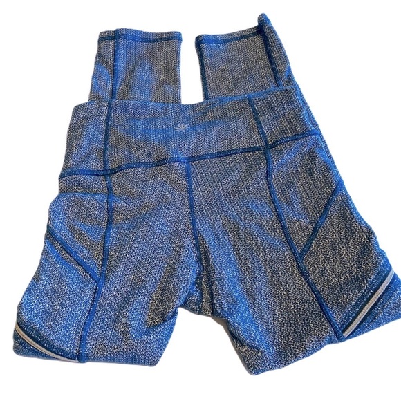Athleta Womens Static Drifter Leggings Capri Blue XXS #983305 - Picture 8 of 13